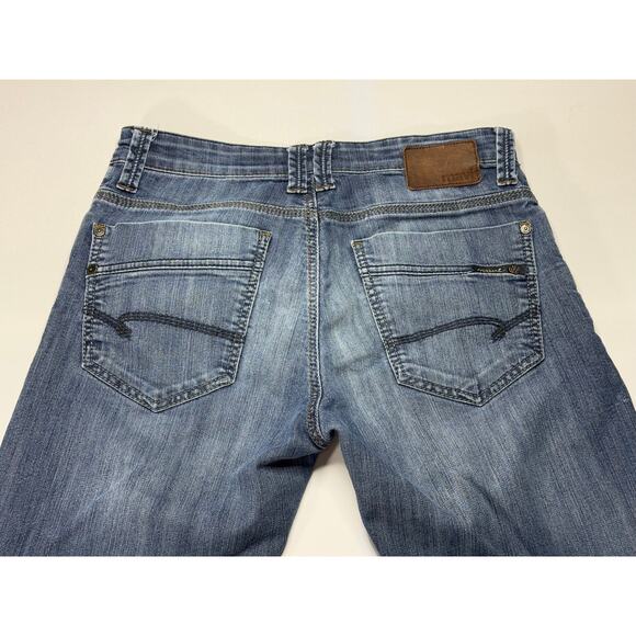 Mavi Men's Zack Low Rise Easy Straight Leg Blue Denim Jeans - Size 31x29 - Picture 4 of 9